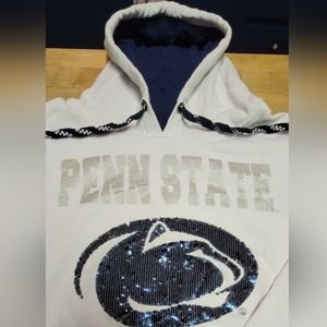 Sequin Penn State University Hoodie Size Small